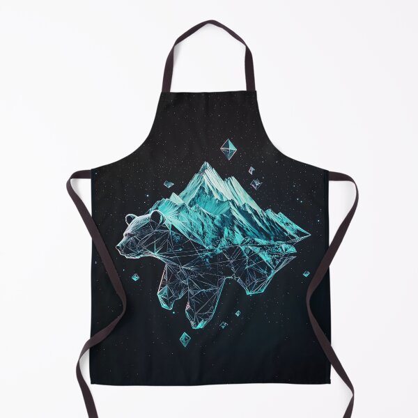 Item preview, 3d Render Of Geometric Bear Mountain Silhouette Digital designed and sold by Checho30.