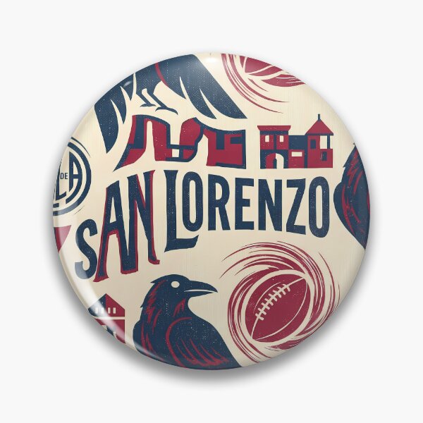 Item preview, San Lorenzo De Almagro El Ciclon Pattern CASLA designed and sold by ART ATTACK ZONE.