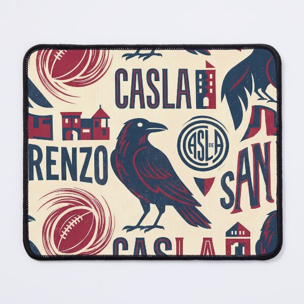 Item preview, San Lorenzo De Almagro El Ciclon Pattern CASLA designed and sold by ART ATTACK ZONE.