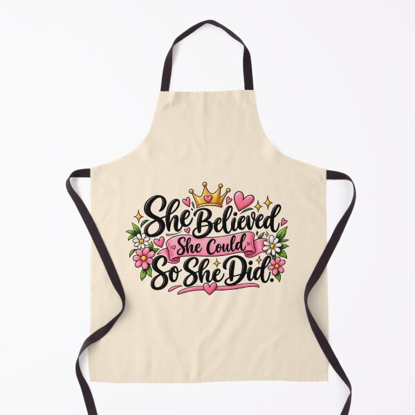 Item preview, She Believed She Could So She Did – Inspirational designed and sold by StickyDelights.
