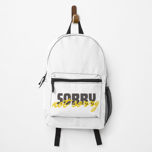 Item preview, Sorry Not Sorry - Unapologetic Attitude Design designed and sold by WordsClub.