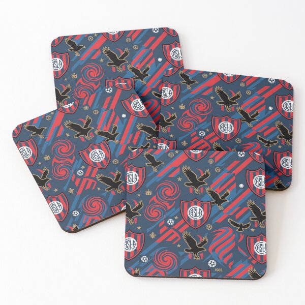 Item preview, San Lorenzo De Almagro El Ciclon Pattern AZULGRANA designed and sold by ART ATTACK ZONE.