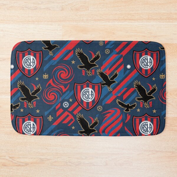 Item preview, San Lorenzo De Almagro El Ciclon Pattern AZULGRANA designed and sold by ART ATTACK ZONE.