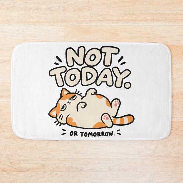 Item preview, Funny Calico Cat and Procrastination designed and sold by MewMade.