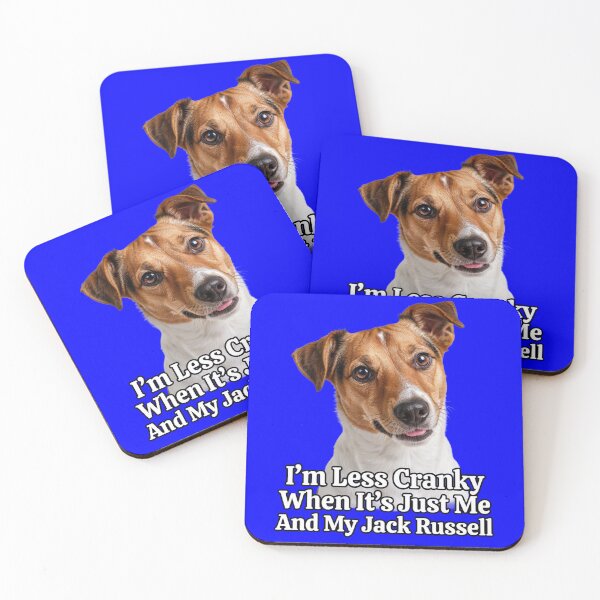 Item preview, Jack Russell Dog Owner I’m Less Cranky When It’s Just Me And My Jack Russell designed and sold by fantasticdesign.