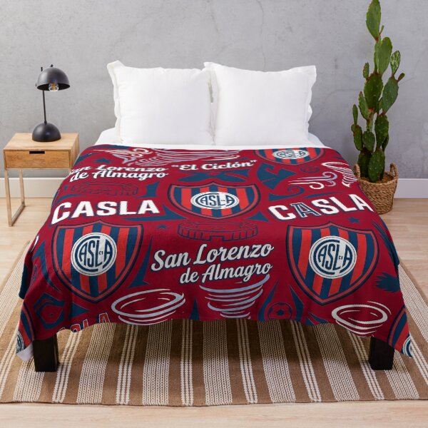 Item preview, San Lorenzo De Almagro El Ciclon Pattern Colors designed and sold by ART ATTACK ZONE.