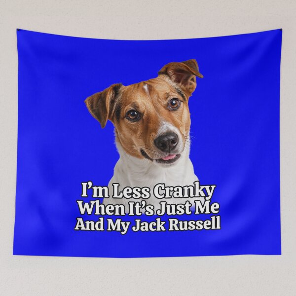 Item preview, Jack Russell Dog Owner I’m Less Cranky When It’s Just Me And My Jack Russell designed and sold by fantasticdesign.