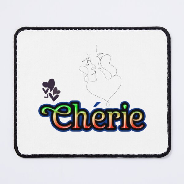 Item preview, Chérie French Darling Romantic One Line Couple Drawing Art designed and sold by Miheerala.