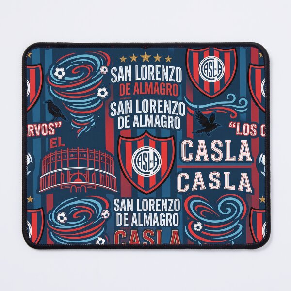 Item preview, San Lorenzo De Almagro El Ciclón Patrón Cuervo designed and sold by ART ATTACK ZONE.