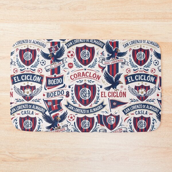Item preview, A San Lorenzo De Almagro El Ciclon Pattern designed and sold by ART ATTACK ZONE.