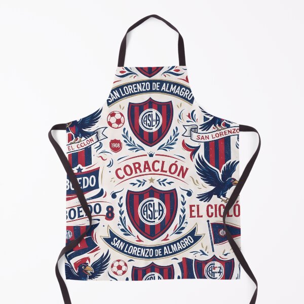Item preview, A San Lorenzo De Almagro El Ciclon Pattern designed and sold by ART ATTACK ZONE.