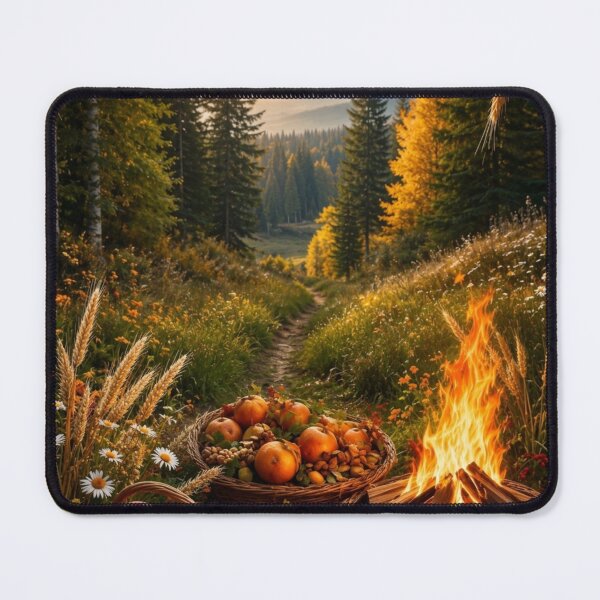 Item preview, Autumn Forest Landscape designed and sold by IMOBILYARI VibeCore.