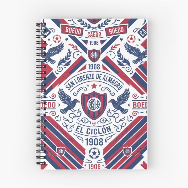 Item preview, C San Lorenzo De Almagro El Ciclon Pattern designed and sold by ART ATTACK ZONE.