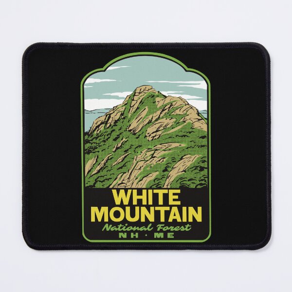 Item preview, White Mountain National Forest Mount Chocorua Retro Art designed and sold by HalpinDesign.