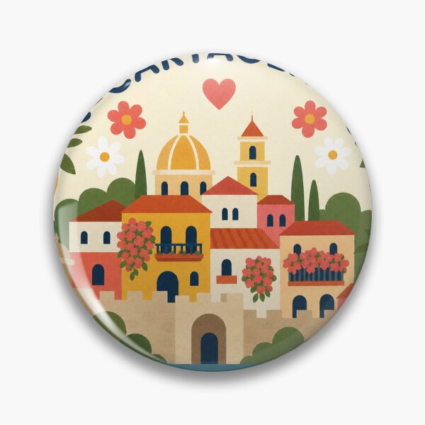 Item preview, Cartagena Colombia Travel Souvenir Modern Folk Art designed and sold by VisualArtsOasis.