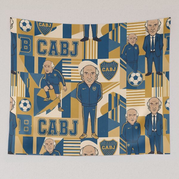Item preview, Boca Juniors Manager Carlos Bianchi El Virrey designed and sold by ART ATTACK ZONE.