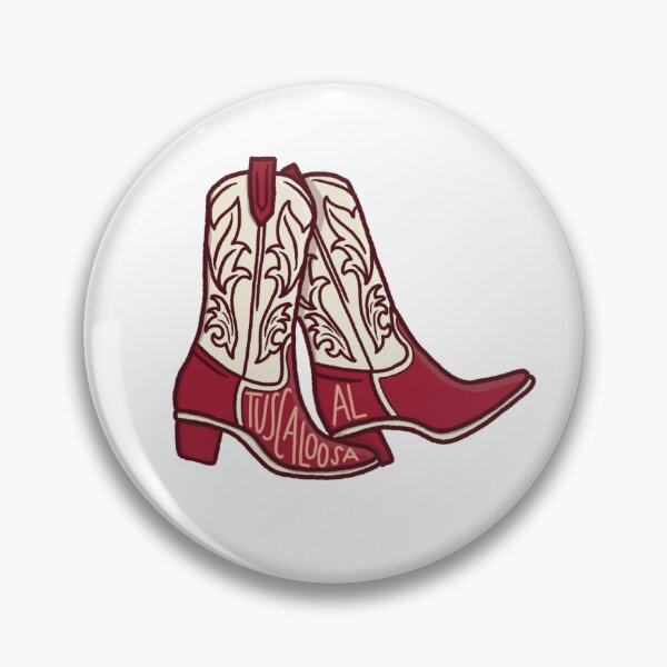 Item preview, Tuscaloosa AL Western Game Day Boots designed and sold by picklesparkle.