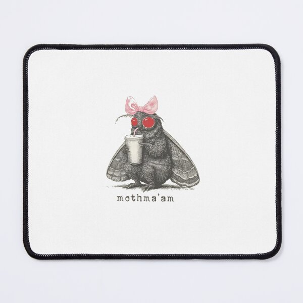 Item preview, Mothma’am Cute Mothman Cryptid designed and sold by roartusa.