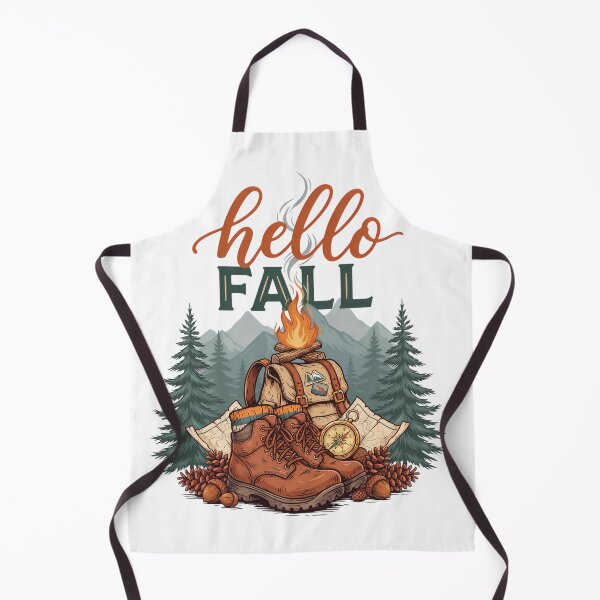 Item preview, Hello Fall Camping – Cozy Autumn Hiking Adventure designed and sold by LYRA-Concepts.