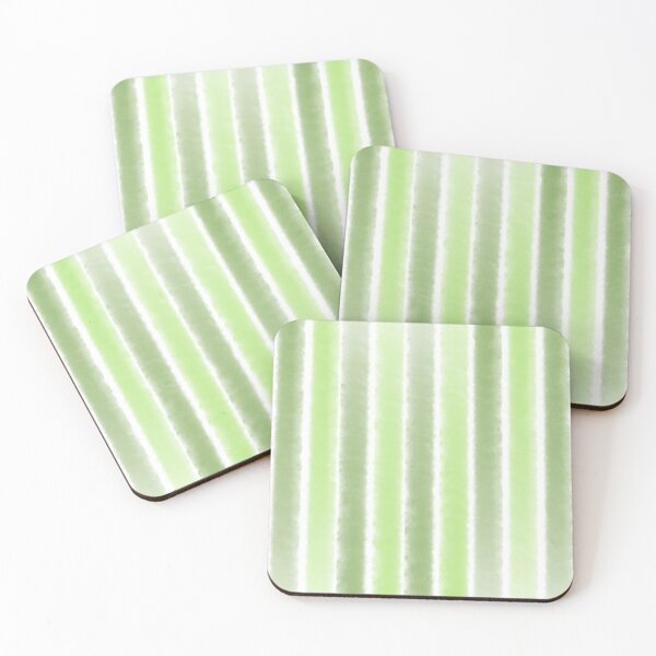 Item preview, Watercolor striped pattern - Olive green  designed and sold by Pattern Petals.