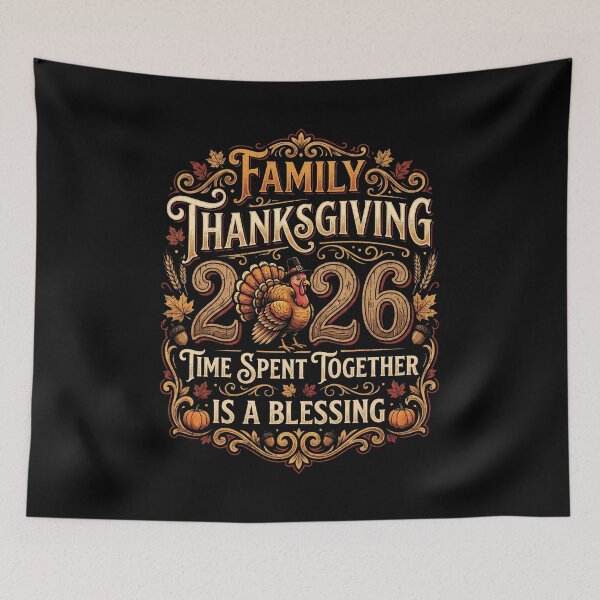 Artikelvorschau, Thanksgiving 2026 – Truthahn-Partnerlook für die Thanksgiving-Gruppe entworfen und verkauft von hemagamo.