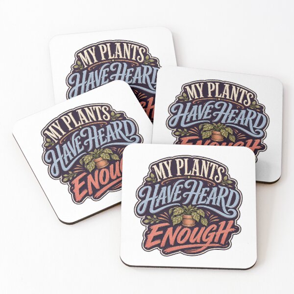 Item preview, My Plants Have Heard Enough designed and sold by FZ Studio .