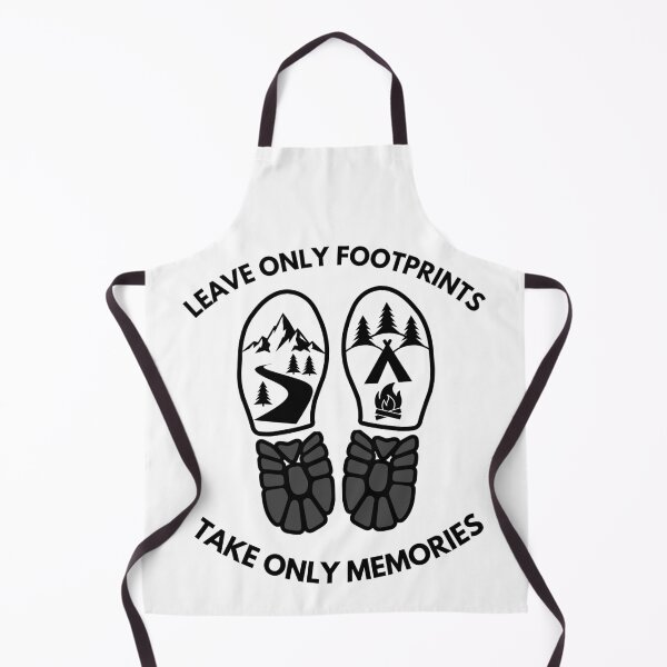 Item preview, Leave Only Footprints Hiking Boot Vintage Badge designed and sold by SteCreator.