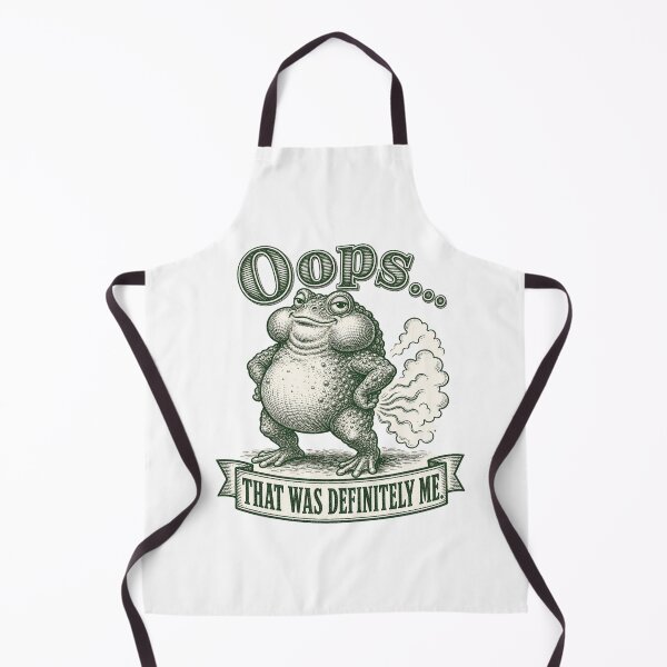 Item preview, Oops That Was Definitely Me Funny Frog  designed and sold by freshwear design.