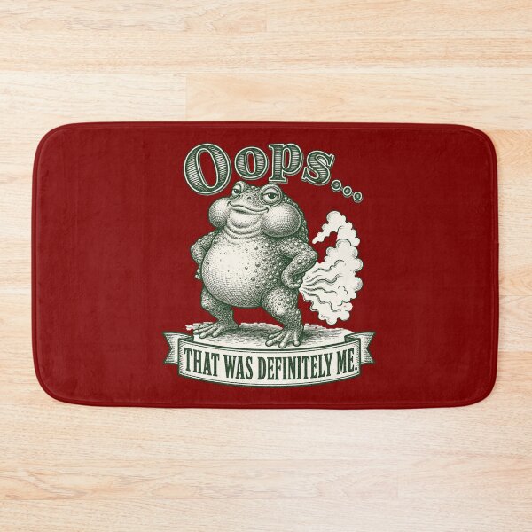 Item preview, Oops That Was Definitely Me Funny Frog  designed and sold by freshwear design.