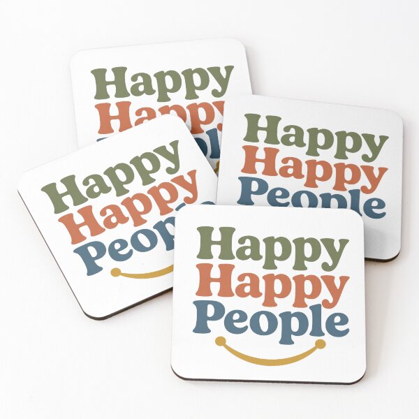 Item preview, Happy People t-shirt design designed and sold by BouleDogs.