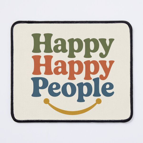 Item preview, Happy People t-shirt design designed and sold by BouleDogs.