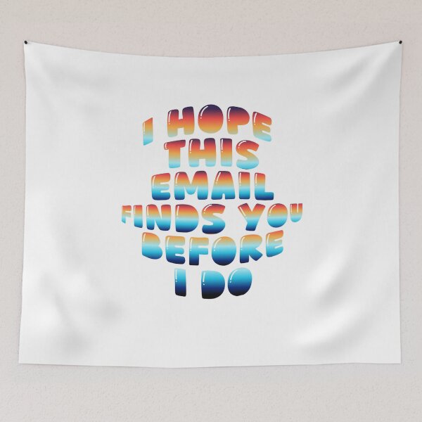 Item preview, Email Threat Joke designed and sold by Wrinklykittens.