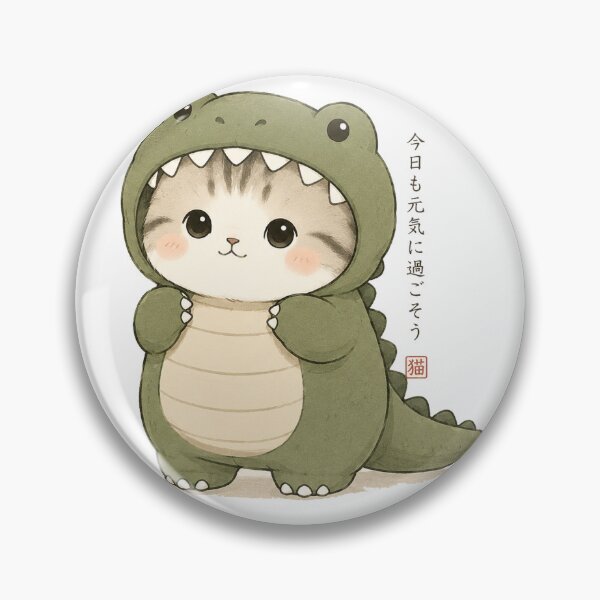 Item preview, Crococat Green designed and sold by Brambleflex.
