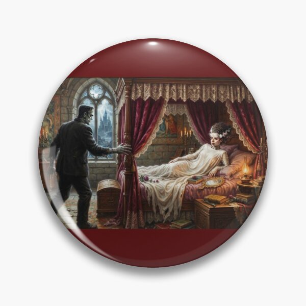 Item preview, Frankenstein's Halloween Honeymoon designed and sold by Halifaxartguy.