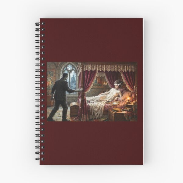 Item preview, Frankenstein's Halloween Honeymoon designed and sold by Halifaxartguy.