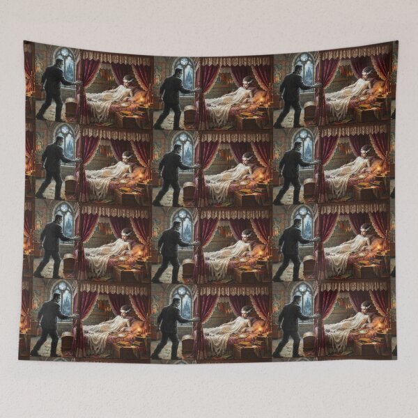 Item preview, Frankenstein's Halloween Honeymoon designed and sold by Halifaxartguy.