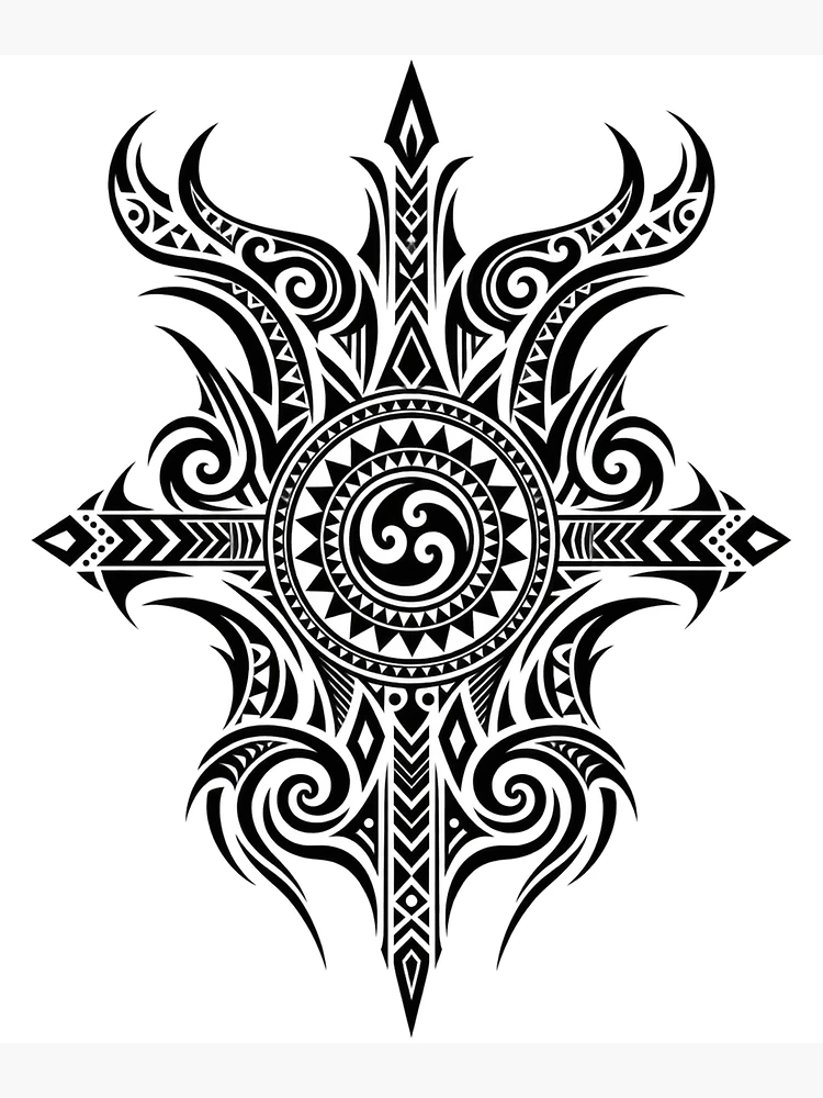 Thumbnail 3 of 3, Poster, Pattern designed and sold by Debajit Kro.