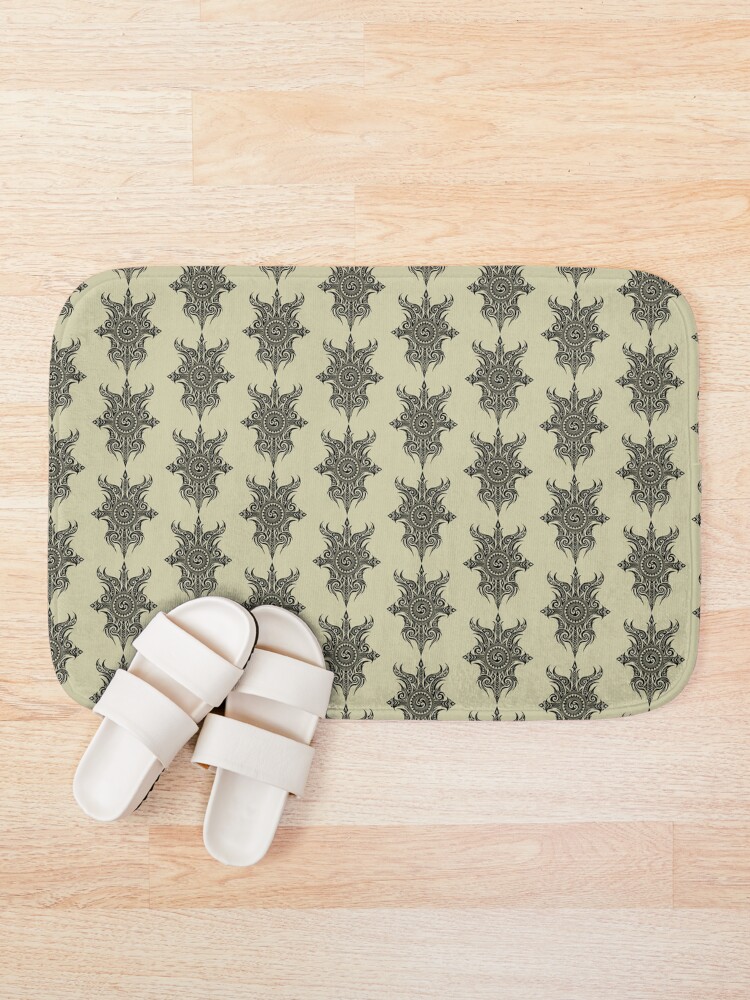 Thumbnail 1 of 6, Bath Mat, Pattern designed and sold by DebajitArt.