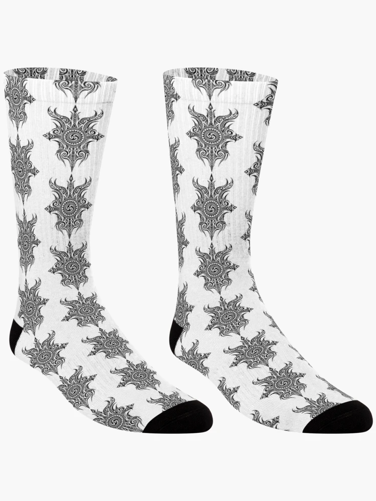 Thumbnail 3 of 5, Socks, Pattern designed and sold by Debajit Kro.