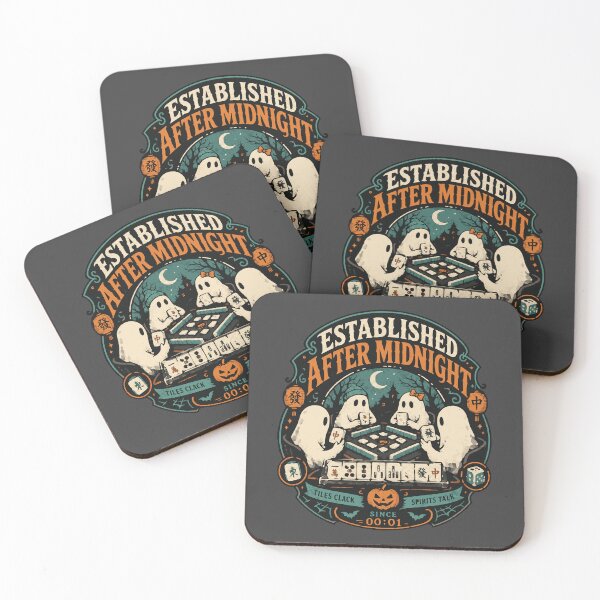 Item preview, Spooky Halloween Mahjong Club – Mahjong Lover Design designed and sold by JansenGS.