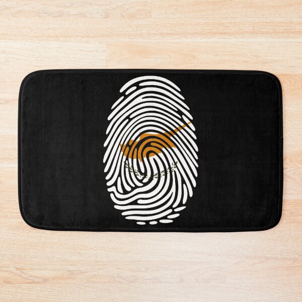 Item preview, Cyprus Flag Fingerprint Identity | Cypriot DNA Heritage Graphic designed and sold by NTGUILTY.