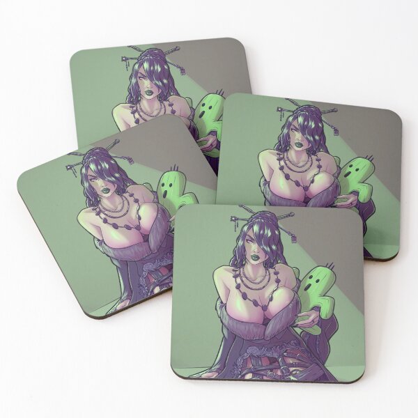 Artikelvorschau, Lulu Black Magic Pinup Girl entworfen und verkauft von wiseacreart.