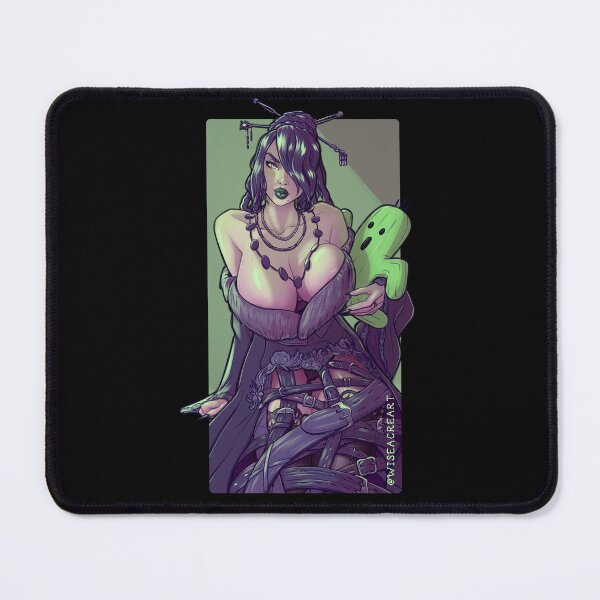 Item preview, Lulu Black Magic Pinup Girl designed and sold by wiseacreart.