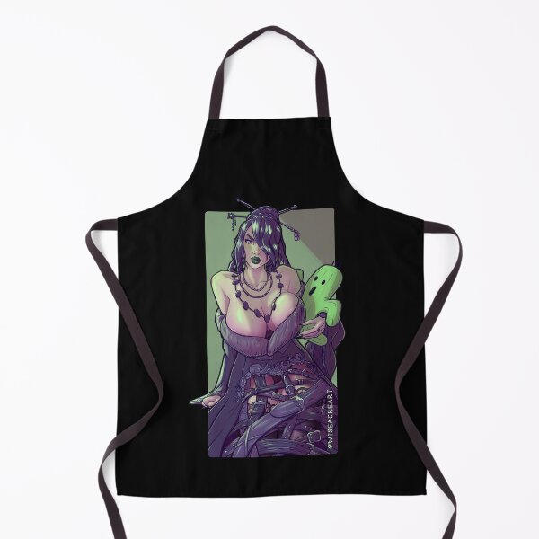 Item preview, Lulu Black Magic Pinup Girl designed and sold by wiseacreart.