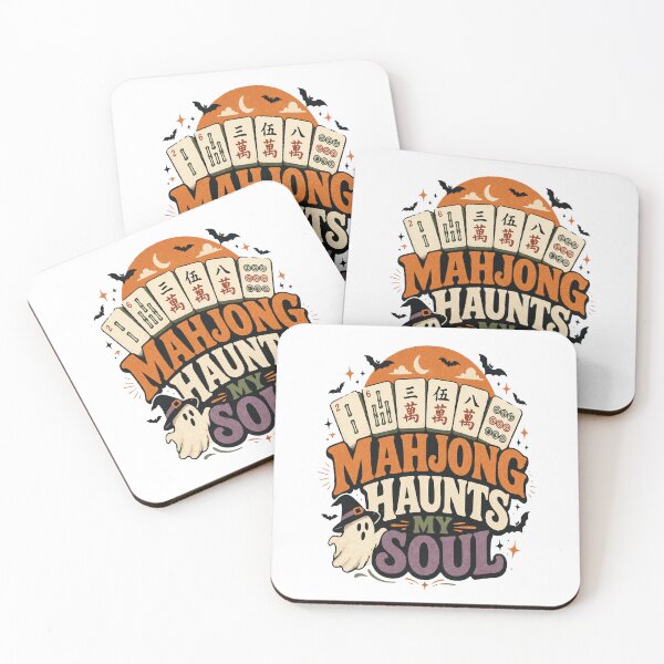 Item preview, Spooky Halloween Mahjong Club – Mahjong Lover Design designed and sold by JansenGS.