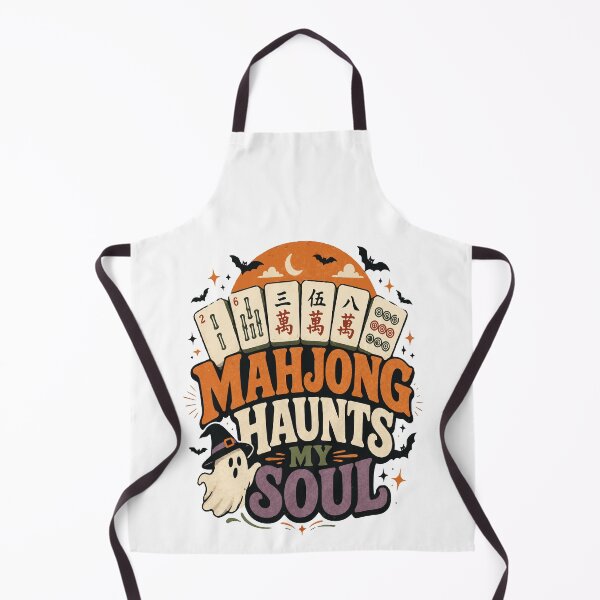 Item preview, Spooky Halloween Mahjong Club – Mahjong Lover Design designed and sold by JansenGS.