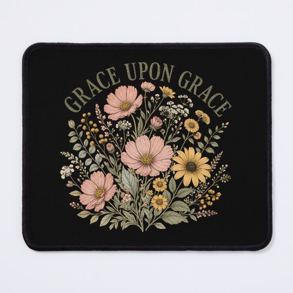 Item preview, Grace Upon Grace Floral Wreath | Botanical Design designed and sold by MOCH- ART.