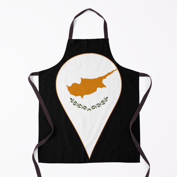 Item preview, Cyprus Flag Location Pin Map Marker | Cypriot Destination GPS Icon designed and sold by NTGUILTY.