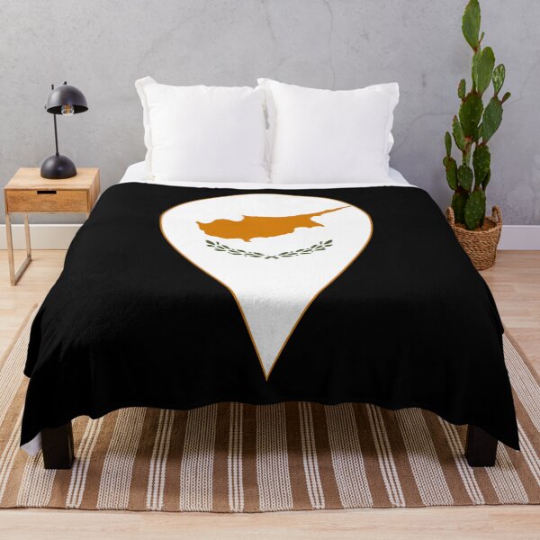 Item preview, Cyprus Flag Location Pin Map Marker | Cypriot Destination GPS Icon designed and sold by NTGUILTY.