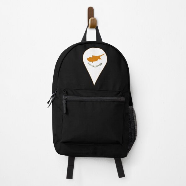 Item preview, Cyprus Flag Location Pin Map Marker | Cypriot Destination GPS Icon designed and sold by NTGUILTY.